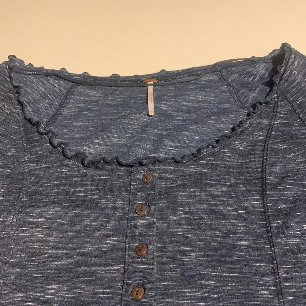 Free People Long Sleeve Blouse